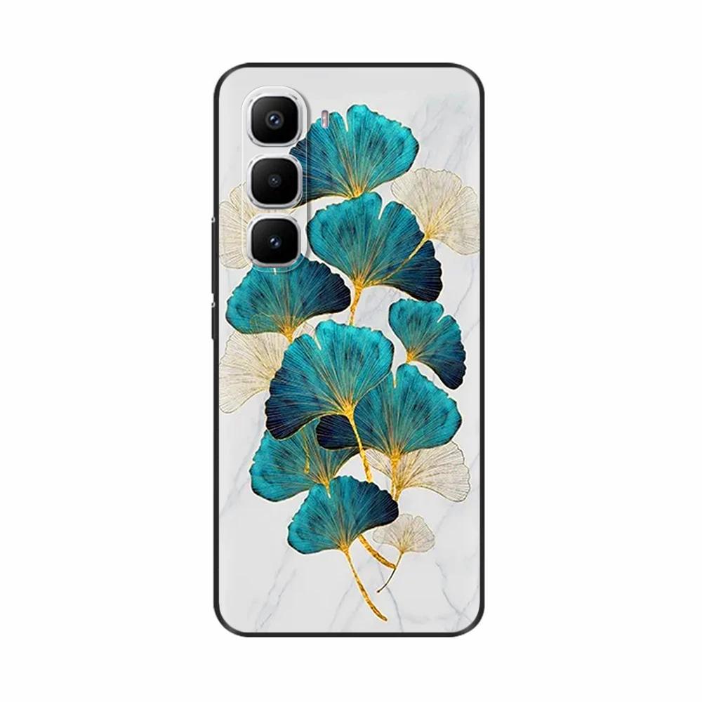 For Infinix Hot 60 Pro Plus Case Popular Love Heart Flower Soft TPU Silicone Back Cover For Infinix Hot 60i Hot60 Pro Phone Case