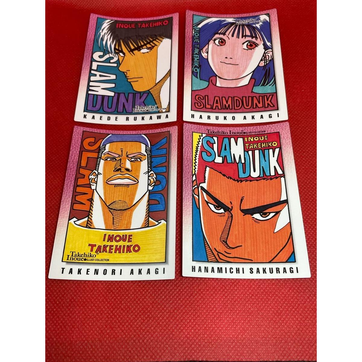 Used Slam Dunk Carddass Masters 26.27.28.29