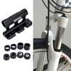Bike Car Roof Fixing Rack Portable Bicycle Fork Quick Release Mounts Bike Front Fork Bracket Car Modified Parking Rack