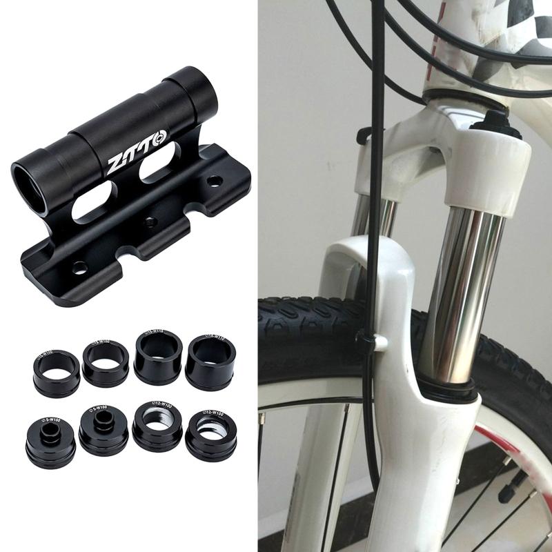 Bike Car Roof Fixing Rack Portable Bicycle Fork Quick Release Mounts Bike Front Fork Bracket Car Modified Parking Rack