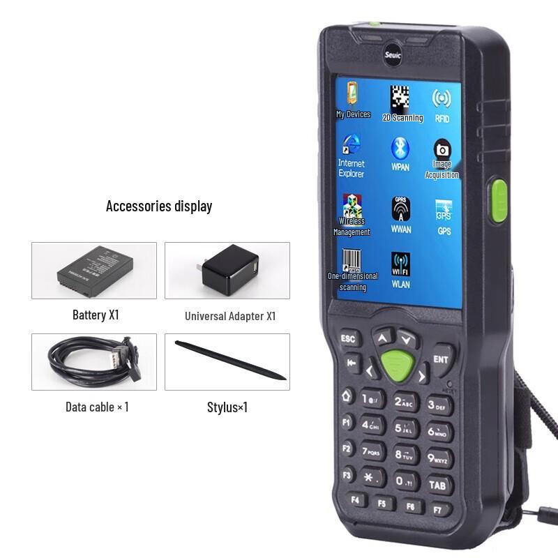 Seuic AUTOID6L-W A6L Wireless Handheld Barcode Scanner PDA