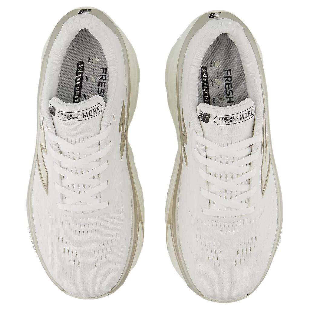 Nové New Balance Fresh Foam X More V5 Bílá Mořská sůl Světle zlatá metalická Dámské WMORLW5