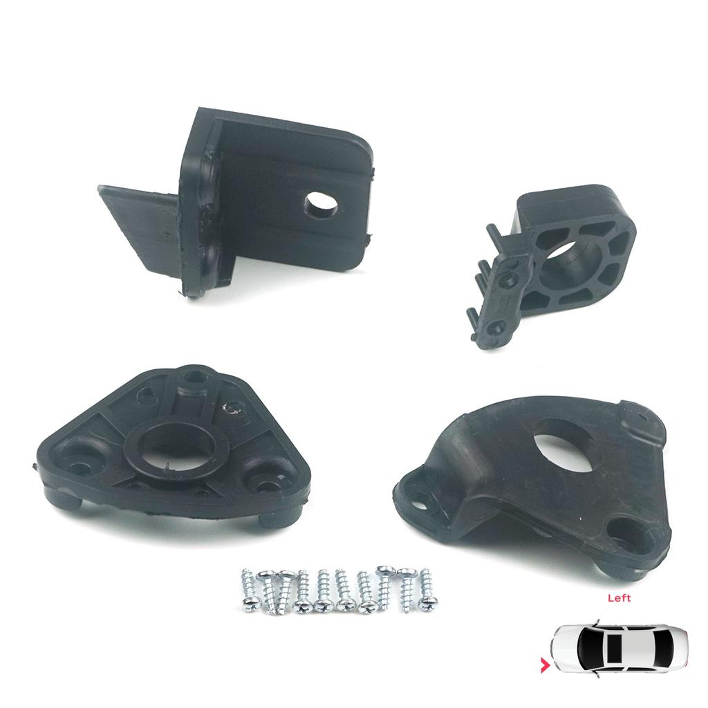 EHL526 Headlight Holder Mount Repair Bracket Tab Set Left Side for VW Caddy MK3 2K 2C Touran MK1 1T3 2010-2015 2K5998225