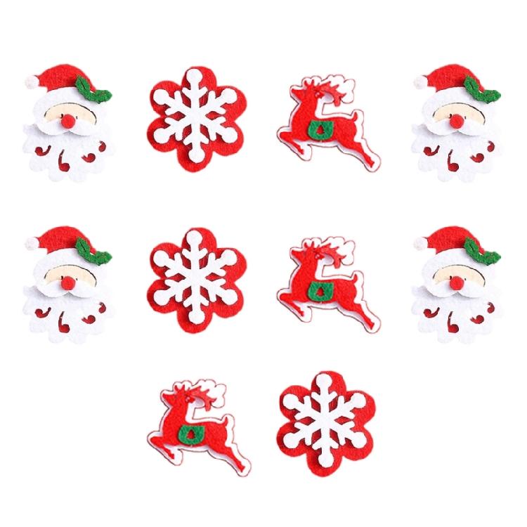 10 pieces/set Holiday decoration Christmas tree ornaments suitable for family and decoration