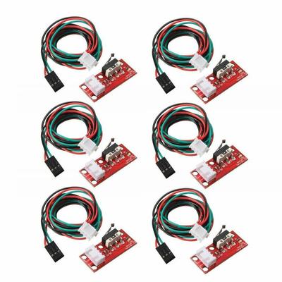 6pcs Endstop Limit Mechanical End Stop Switch with Cable for CNC 3D Printer RAMPS