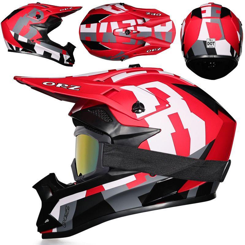 Off-road Motorcycle Helmet Men and Women Universal Kart Rickshaw Four Seasons Mountain Bike Speed Downhill Hood