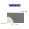 Pocket Sized LED Card Lamp Nameplate Light with Rainbow Effects for Business Professionals Transparent Name Tag Board