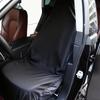 Universal Black Car Seat Cover Front And Rear Polyester Waterproof Anti-Fouling Car Protective Seat Cover Interior Seat Supplies
