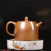 Handmade Wood-fired Duan Ni Zisha Teapot - Jinglan Style