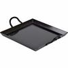 Kompaktní železný talíř Wahei Freiz 24 x 24 cm Černý čtvercový tvar Snadné použití pro kempování a doma Yakiniku Okonomiyaki Vyrobeno v Japonsku Hebis AMB-2082