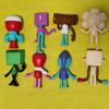 Anime Dandy's World Sprunki  Figure Toy Cartoon Dandy World Horror Game PVC Doll Figurines Cake Decoration Gift Toy Kids Gifts
