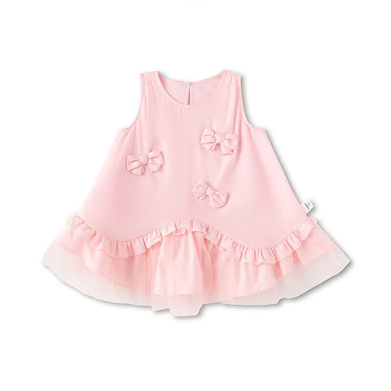 Balabala [balaOne] Baby Princess Bowknot Dress