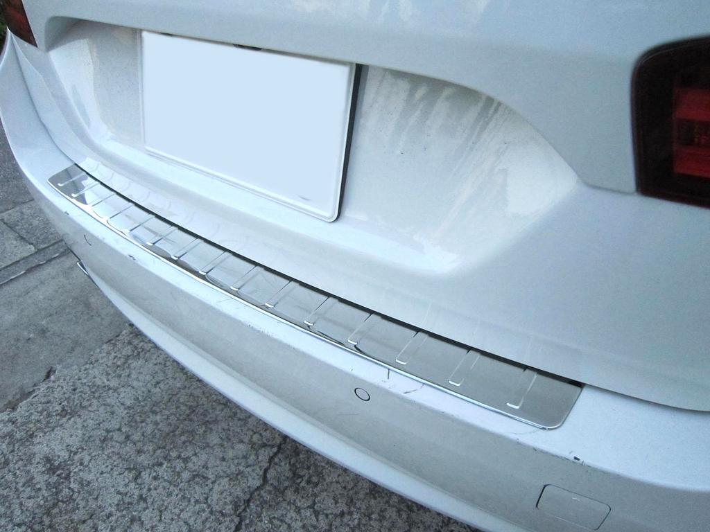 BRIGHTZ Finish Stainless Steel Rear Bumper Foot Plates for the 5 Series F10 Part 3019127 Ultra-Mirror [OUT-FOOT-012] (Fits 523d, 523i, 528i, FW20,