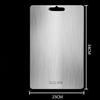 316 Stainless steel Panel and chopping Board Kitchen HouseholdThickened Double Sided Cutting Board Block Kneading Dough Board