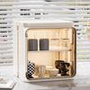 Dustproof Desktop Cup Storage Rack Multi functional Drain Cup Rack Kitchen Cupboard  Bathroom