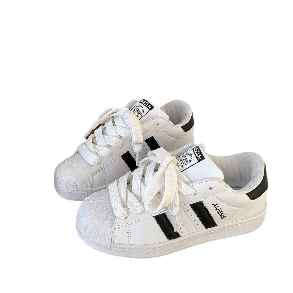 Korean version of shell head little white shoes ins tide 2025 new versatile breathable student casual sports shoes