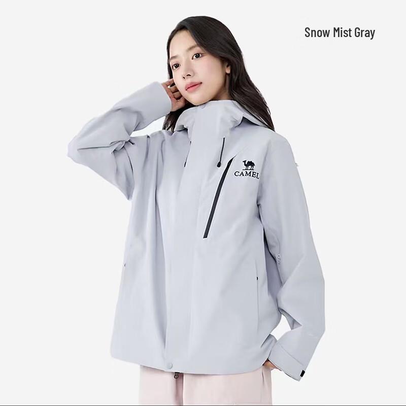 CAMEL Unisex 3-in-1 Waterproof Windproof Jacket