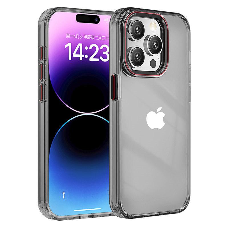 Luxury High Quality Transparent Acrylic Case for iPhone 15 Pro Max 14 Plus 13 12 Pro 11 All-inclusive Drop Protection Cover