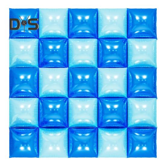 

25 шт. квадратных фольгированных металлических шаров, двухсторонние воздушные шары, настенный туннель, свадебный выпускной фон, арка, гирлянда, комплект для вечеринки по случаю дня рождения I