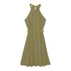 Women's Casual  Round Neck Midi Dress Basic Classic Outdoor Everyday Sleeveless Loose Boho Tie Dress  Summer Beach Sundress