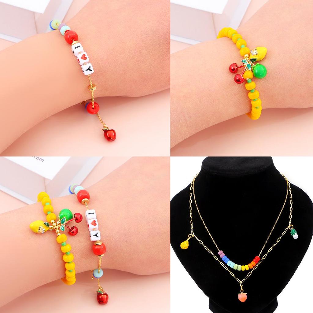 2 STK kobberdryppende fruktanheng for å lage smykker DIY armbånd halskjede øredobber funn