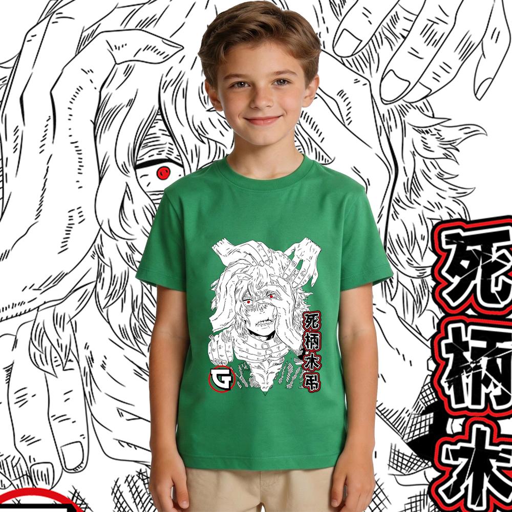 My Hero Academia Tomura Shigaraki Anime Print Boys Girls Cotton T Shirt Kids Casual Soft Breathable Top