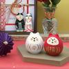 Japanese Zakka Cat Statue Cat Miniature Figurine Wedding Lover Cat Model Resin Ornament Car Home Decoration Photography Props