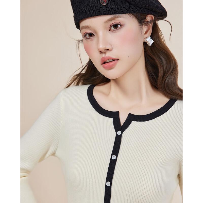 IEF 2025 Autumn Slim Fit Knitted Top