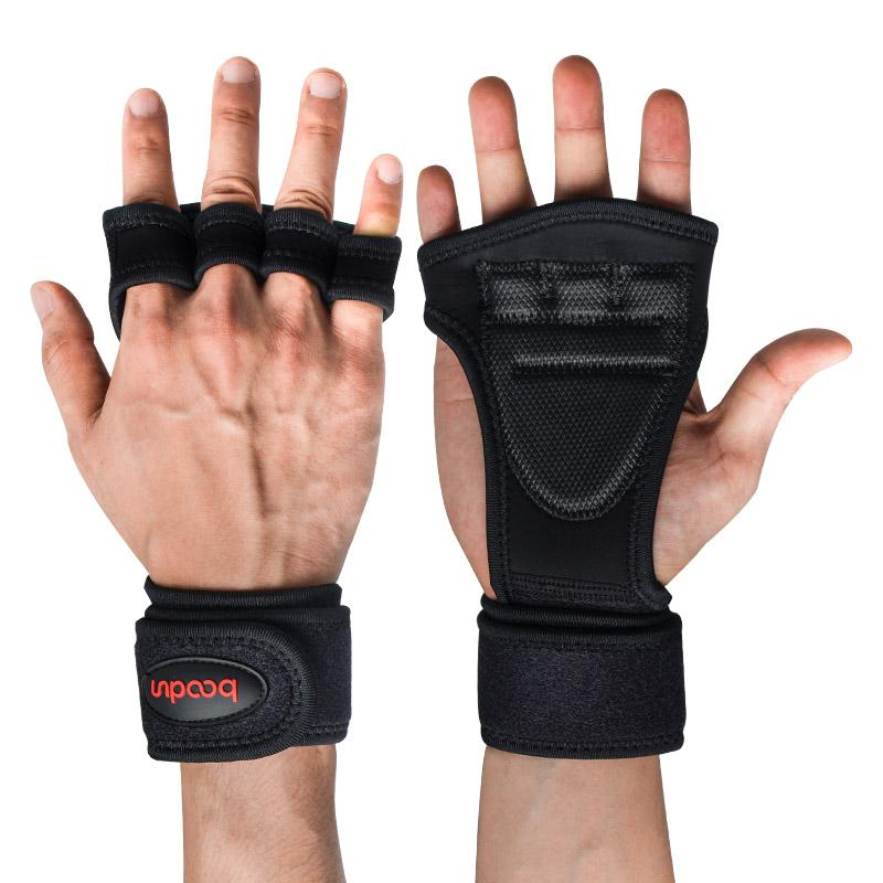 

Fitness gloves, palm protection, anti cocoon pressure wrist strap, training weightlifting and mountaineering gloves 1048 L