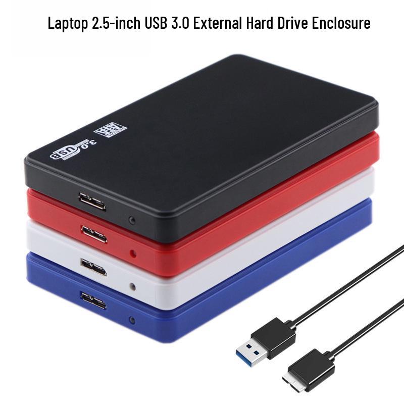 2.5" USB 3.0 SATA SSD/HDD Enclosure for Laptop