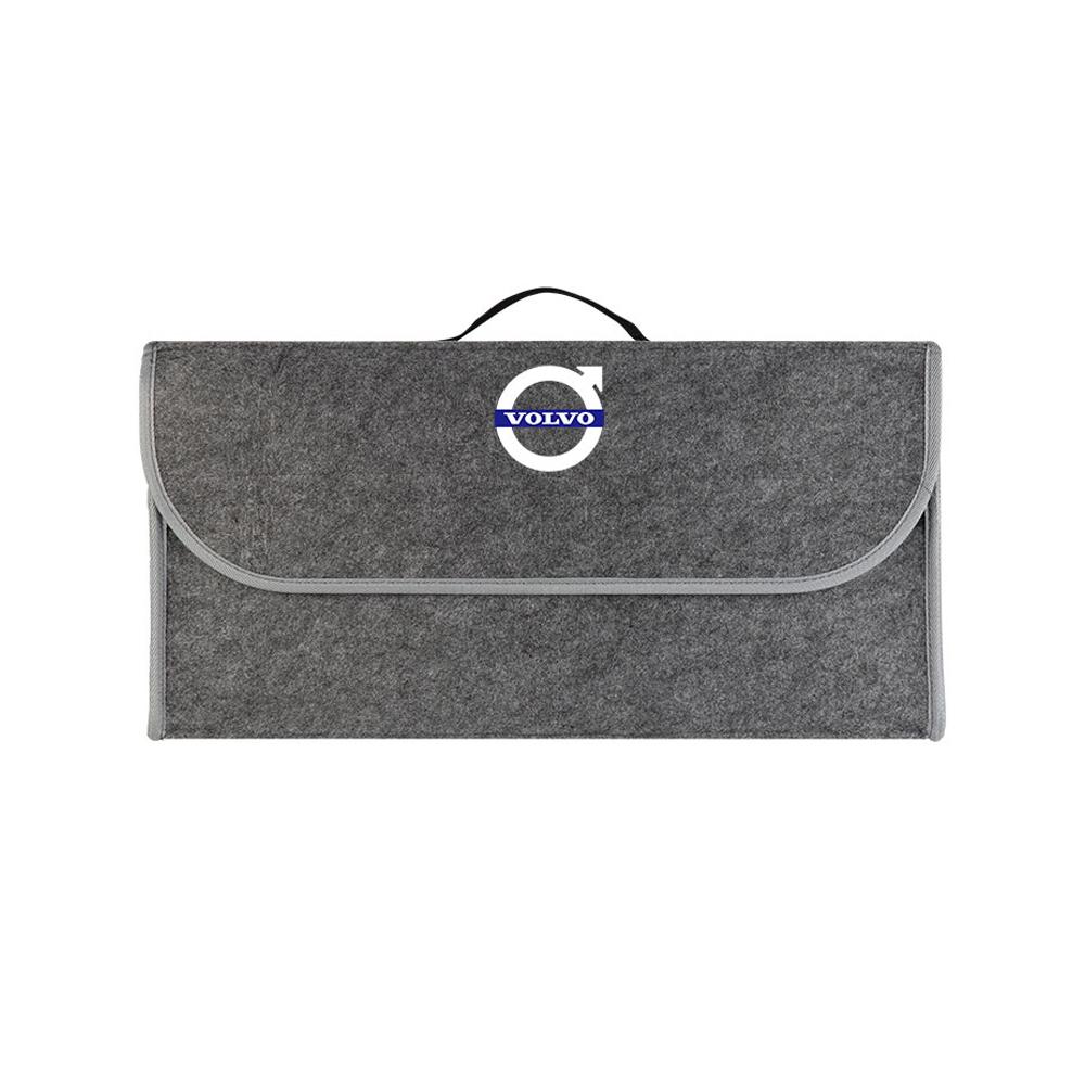 Car Trunk Storage Bag Felt Cloth Organizer Box Auto Accessories For Volvo V40 V60 V90 XC60 XC40 XC90 S60 S90 C50 S40 C70 Rdesign