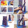 Interactive Plastic Desktop Game With Rotating Four-in-a-row Indoor Fun For Kids And Families Shantou China