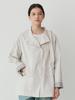 Le Studio High-Neck Minimal Coat (Lbe)