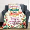 Granddaughter'S Special Hug Personalized Name Blankets Soft And Comfortable Against The Skin Naps And The Office A Wonderful Gift For Friends Family