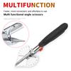 Adjustable Angle Miter Shear Quarter Round And Shoe Molding Bevels Shear Sharpen Precise Multi-Angle Cut For Versatile Projects