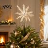 Coastal Holiday Tree Decorations Beach Starfish Christmas Topper 6 Inch Nautical Treetop Topper Ornament Ocean Style Decoration for Xmas Party Home