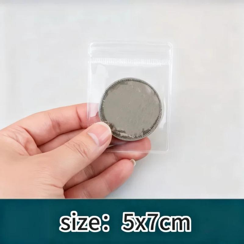 Jewelry Bag Small Self-Sealing Plastic Zip Clear PVC Storage Bags for Storing Bracelets Rings Earrings Organizer