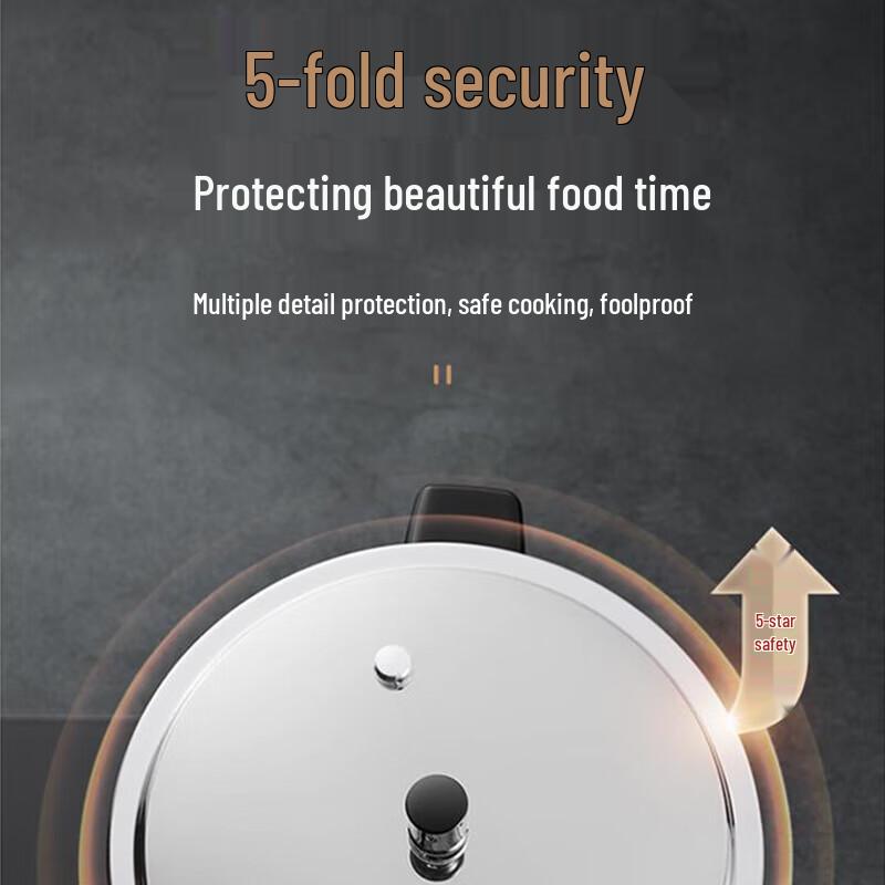SUPOR 24cm 304 Stainless Steel Universal Pressure Cooker