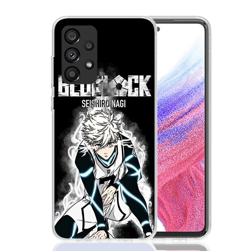 Blue Lock Nagi Seishiro Phone Case for Samsung Galaxy A52 A51 A50S A12 A22 A32 A72 A10S A30S A31 A71 Note 20 Ultra 10 Plus S10 G