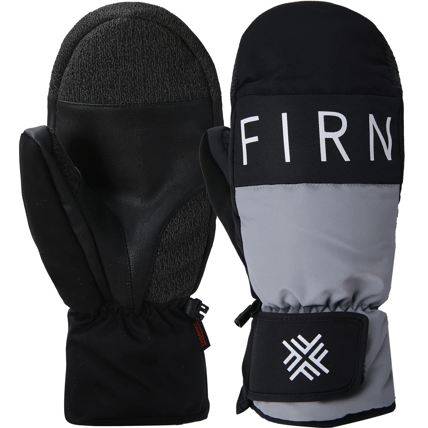 

FIRN Snowboard Mittens FG0231 (L, Gray)