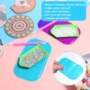 5D Diamond Painting Tool Set Wood Roller Rhinestone Painting Tools Accessories Diamond Painting Ruler for Adults Beginners