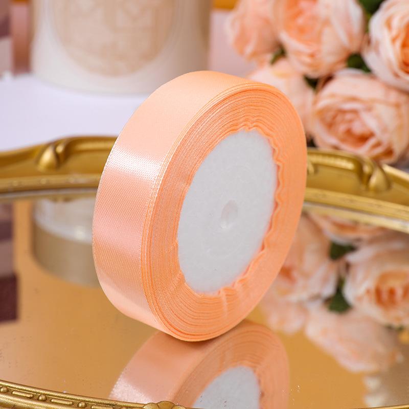 22meters/roll Wide 2cm Satin Ribbon Wedding Holiday Season Party Decor DIY Making Handmade Gift Wrapping Crafting Materials