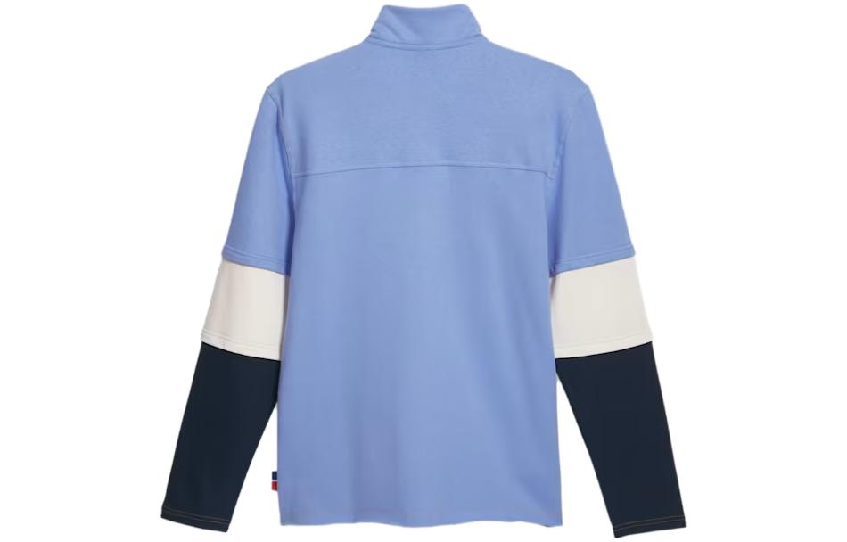 Puma CHILDHOOD DREAMS Sweatshirts Men's Blue Stand Collar Moderate Regular 539918-01