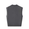 Navigare Women's Loose Fit All-Wool V-Neck Sweater Vest