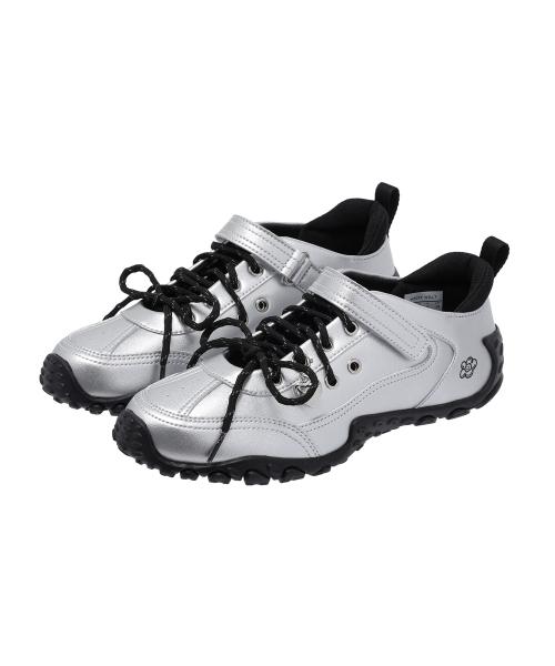 [WACKY WILLY] Kite Mary Jane Sneakers Silver [Shipped from Korea] 100% Authentic