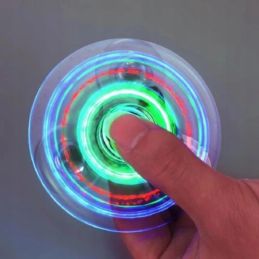 Led Glowing Fidget Spinner Sensory Toy
