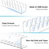 Baseball Hat Rack Acrylic Hat Storage Display Rack Fashion Hat Storage Rack Suitable for Bedroom Living Room Store Decoration