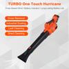 Cordless Leaf Blower 21V Electric Blower with Powerful Motor 2Pcs 3.0Ah Battery Adjustable 2 Speeds