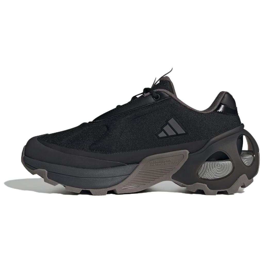 Adidas Wonder Runner Comfortable Versatile Durable Low-Top Training Long-Distance Urban Commuting Running Shoes Unisex Sneaker Brown Black JI2031
