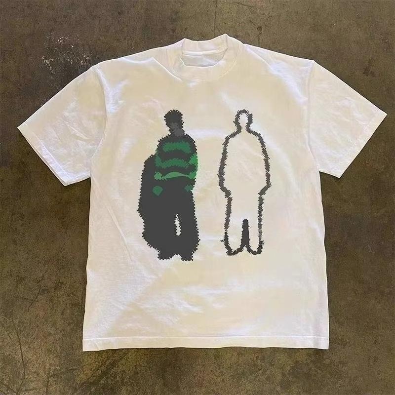 

Comfortable Summer New Street Style Versatile T-shirt For Both Men And Women, Casual Stylish Trendy Autumn and winter innerwear 4XL